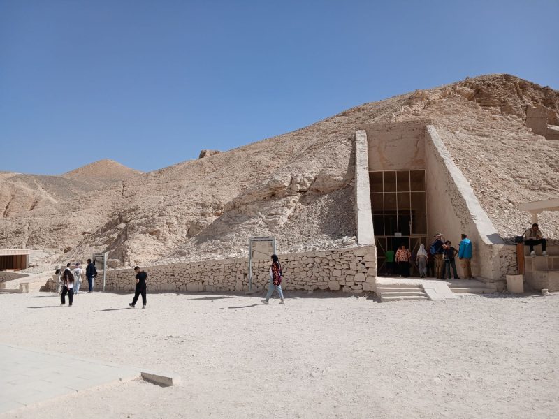 Vallei der Koningen vanuit Hurghada