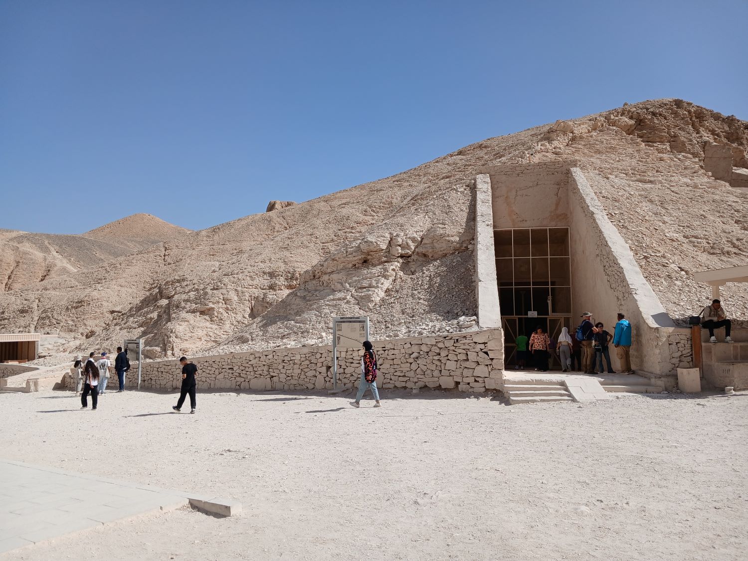 Vallei der Koningen vanuit Hurghada