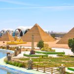 pyramids egypt mini park