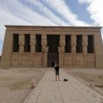 cleopatra temple in dendera